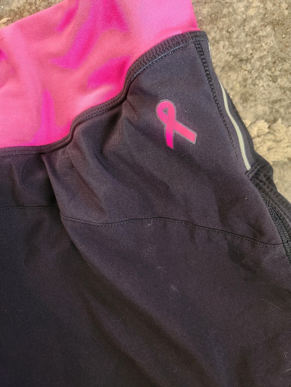 Under Armour Black Skort with Bright Pink Waistband - Picture 7 of 9